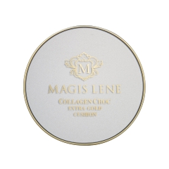 Phấn nước đưỡng da chứa chiết xuất vàng và collagen Magis Lene Collagen Choc Extra Gold Cushion