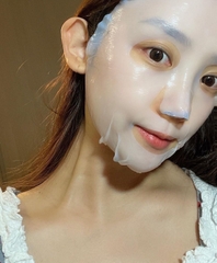 Mặt nạ làm dịu và phục hồi sức sống cho da chứa chứa 87% nước hoa cúc không phải nước tinh khiết Dr.Sante Azulene Soother Mask sheet 33g* 10 miếng/ hộp