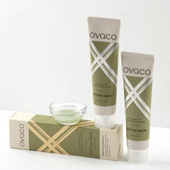 Mặt nạ ngủ làm dịu da và dưỡng ẩm Ovaco SPA Steam Effect Soothing & Moisturizing Sleeping Mask 100ml