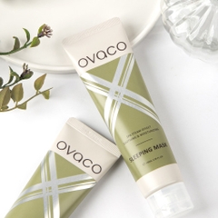 Mặt nạ ngủ làm dịu da và dưỡng ẩm Ovaco SPA Steam Effect Soothing & Moisturizing Sleeping Mask 100ml