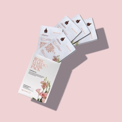 Mặt nạ phục hồi săn chắc da tinh chất Peptide 2 bước Return10 Rose Garden Mask Pack 25ml*10ea