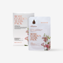 Mặt nạ phục hồi săn chắc da tinh chất Peptide 2 bước Three Days Love Return10 Rose Garden Mask Pack 25ml*10ea