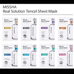 Mặt Nạ Cung Cấp Nuôi Dưỡng Da Missha Real Solution Tencel Sheet Mask Propolis