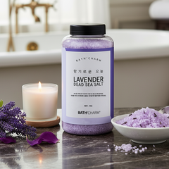 Muối tắm tẩy tế bào chết tắm bồn detox thư giãn giảm mệt mỏi và ngâm chân BATH CHARM Israel Dead Sea Salt