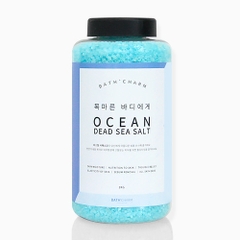 Muối tắm tẩy tế bào chết tắm bồn detox thư giãn giảm mệt mỏi và ngâm chân BATH CHARM Israel Dead Sea Salt