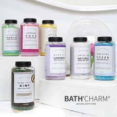 Muối tắm tẩy tế bào chết tắm bồn detox thư giãn giảm mệt mỏi và ngâm chân BATH CHARM Israel Dead Sea Salt