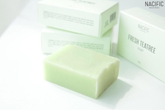 Xà Phòng Rửa Mặt Làm Sạch Kháng Viêm Cho Da Mụn Tràm Trà Nacific Fresh Teatree Soap (Natural Pacific) 100g