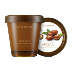 Kem Ủ Tóc Nature Republic Argan Essential Deep Care Hair Pack 200ml