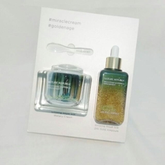 (Đã đổi mẫu) Bộ Sản Phẩm Dưỡng Trắng Chống Lão Hóa Kem Dưỡng Và Tinh Chất Vàng Nature Republic Ginseng Royal Silk 24k Gold Ampoule & Watery Cream Special Set