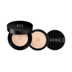(New) Phấn nước mịn lì 24h trang điểm chống trôi che phủ lỗ chân lông Hera Black Cushion Foundation SPF34/PA++ (15g sản phẩm chính + 15g sản phẩm bổ sung)