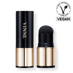 Phấn che khuyết điểm tóc thuần chay giúp che phủ tóc hói và phủ nhuộm tóc bạc VINNE All Cover Perfect Hair Cushion Stick 5,1g