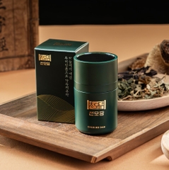 Phấn che phủ tóc hói và phủ nhuộm tóc bạc chứa thành phần tự nhiên không gây hại da đầu Chunmodam Black Chae Hair Cushion 26g màu tóc đen tự nhiên
