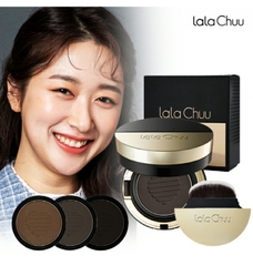 Phấn phủ đa chức năng che phủ tóc hói và phủ nhuộm tóc bạc tức thời làm phồng tóc làm gọn đường chân tóc nuôi dưỡng tóc và da đầu LALACHUU Hair Cushion Master Season 2 9g
