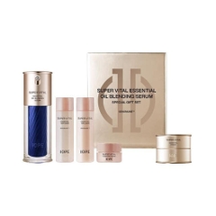 Phiên bản mới Thế hệ thứ 6 - Tinh chất chống lão hóa IOPE  Super Vital Essential Oil Blending Serum 40ml Special Set (Bộ sản phẩm quà tặng đặc biệt)