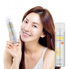 Xịt Chống Nắng Bảo Vệ Da Chống Nước Recipe Crystal Sun Spray SPF50+PA+++