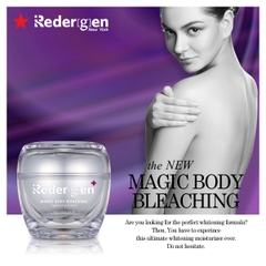 Kem Dưỡng Trắng Cải Thiện Đốm Nâu Sẹo Mụn Chuyên Sâu Cho Cơ Thể Redergen Magic Body Bleaching Lightening Cream ( Tím ) 50ml