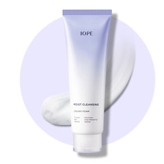 Sữa Rửa Mặt Dưỡng Ẩm Iope Moist Cleansing Creamy Foam 180ml