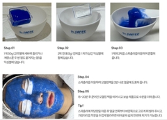 Mặt nạ dạng thạch dẻo làm dịu da phục hồi da Dr.Sante Azulene Soother Modeling Pack