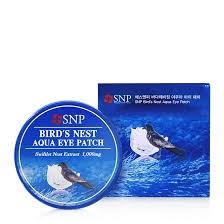 Mặt Nạ Gel Tổ Yến Dưỡng Ẩm Da Vùng Mắt SNP Bird's Nest Aqua Eye Patch 60 miếng