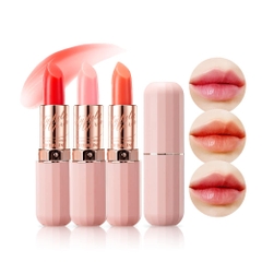Bộ đôi 2 Son dưỡng môi có màu lâu trôi Merbliss City Holic Lip Rouge Glow Duo Set