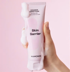 Sữa rửa mặt làm sạch cân bằng da Mamonde Ceramide Amino Foam 120g