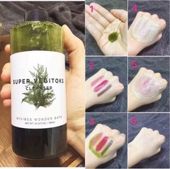 Sữa Rửa Mặt Thải Độc Sủi Bọt Rau Củ Wonder Bath Super Vegitoks Cleanser 300ml