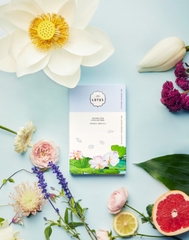 Mặt nạ tinh chất lá sen Jeju Làm dịu da Làm trắng Cải thiện nếp nhăn THE PURE LOTUS Lotus Leaf Mask - 2 loại