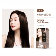 Kem nhuộm tóc Thảo Dược không chứa Amoniac Hàn Quốc được cấp bằng sáng chế Danahan Mo Hair Color Dye Cream 200g