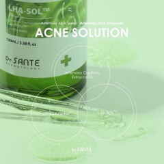 Tinh chất chiết xuất ngải cứu trị mụn và lỗ chân lông to làm dịu da không kích ứng Dr.Sante Artemisia Aka Ampoule