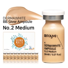Tinh chất cho liệu pháp vi kim giúp làm sáng đều màu da và căng bóng da Stayve Dermawhite BB Glow Ampoule No.1 Light/ No.1-2 Light Rose/ No.2 Medium/ No.3 Deep/ No.3-2 Deep Plus