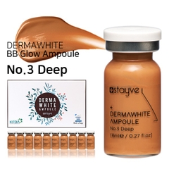 Tinh chất cho liệu pháp vi kim giúp làm sáng đều màu da và căng bóng da Stayve Dermawhite BB Glow Ampoule No.1 Light/ No.1-2 Light Rose/ No.2 Medium/ No.3 Deep/ No.3-2 Deep Plus