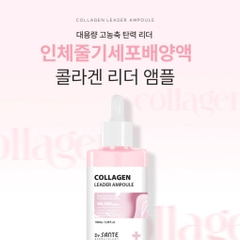 Tinh chất collagen chống lão hoá làm da săn chắc Dr.Sante Collagen Leader Ampoule