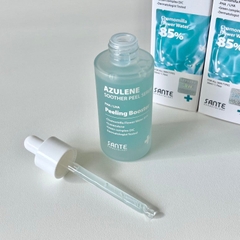 Tinh chất peel da chứa thành phần PHA và LHA thế hệ thứ 4 dành cho da nhạy cảm da dễ kích ứng loại bỏ tế bào da chết lớp sừng da bã nhờn hiệu quả  Dr.Sante AZULENE Soother Peel Serum 50ml