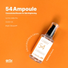 Tinh chất tăng cường làm trắng da cải thiện nếp nhăn trẻ hóa da Erty 54 Ampoule 100ml