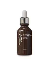 Tinh chất dưỡng da kết hợp 25% vitamin C nguyên chất và glutathione sinh học IOPE Gluta Vitamin C Toning Ampoule 23g