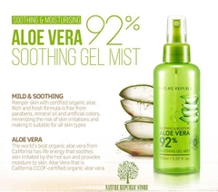 Xịt Khoáng Lô Hội Nature Republic Soothing & Moisture Aloe Vera 92% Soothing Gel Mist 150ml