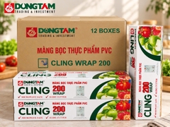 Màng bọc thực phẩm Cling 200 - 30cm x 40m x 12 hộp/ thùng