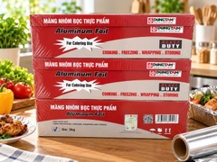 Màng nhôm Đồng Tâm 45cm x 3kg x 6 hộp/ thùng