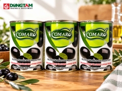Quả Oliu đen nguyên trái - hiệu Comaro - 3,1kg x 6 lon / thùng