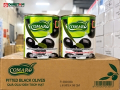 Quả Oliu đen tách hạt - hiệu Comaro - 3,1kg x 6 lon / thùng