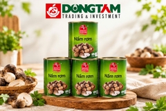 Nấm Rơm ngâm nước muối - hiệu BV (Best Value) 425 gr x 24lon / thùng