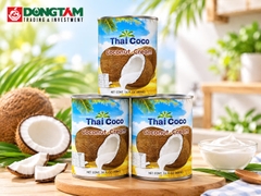 Nước cốt dừa hiệu Thaicoco - 400 ml x 24 lon/ thùng