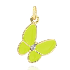 Charm treo hình con bướm đính đá
  xanh dương đậm