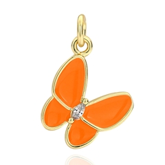 Charm treo hình con bướm đính đá
  xanh dương đậm