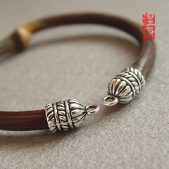 Bịt đầu dây làm khóa vòng tay hoặc dây cổ thủ công handmade, DIY chất liệu hợp kim