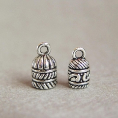 Bịt đầu dây làm khóa vòng tay hoặc dây cổ thủ công handmade, DIY chất liệu hợp kim
