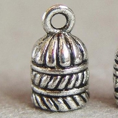Bịt đầu dây làm khóa vòng tay hoặc dây cổ thủ công handmade, DIY chất liệu hợp kim
