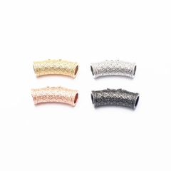 Charm khủy tay hợp kim đính đá màu đen
