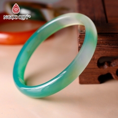 Vòng nguyên khối đá mã não bản bản hẹ 10mm - [Lô C0600 - Bản C]