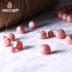 Hạt lẻ đá Đào hoa - Rhodochrosite